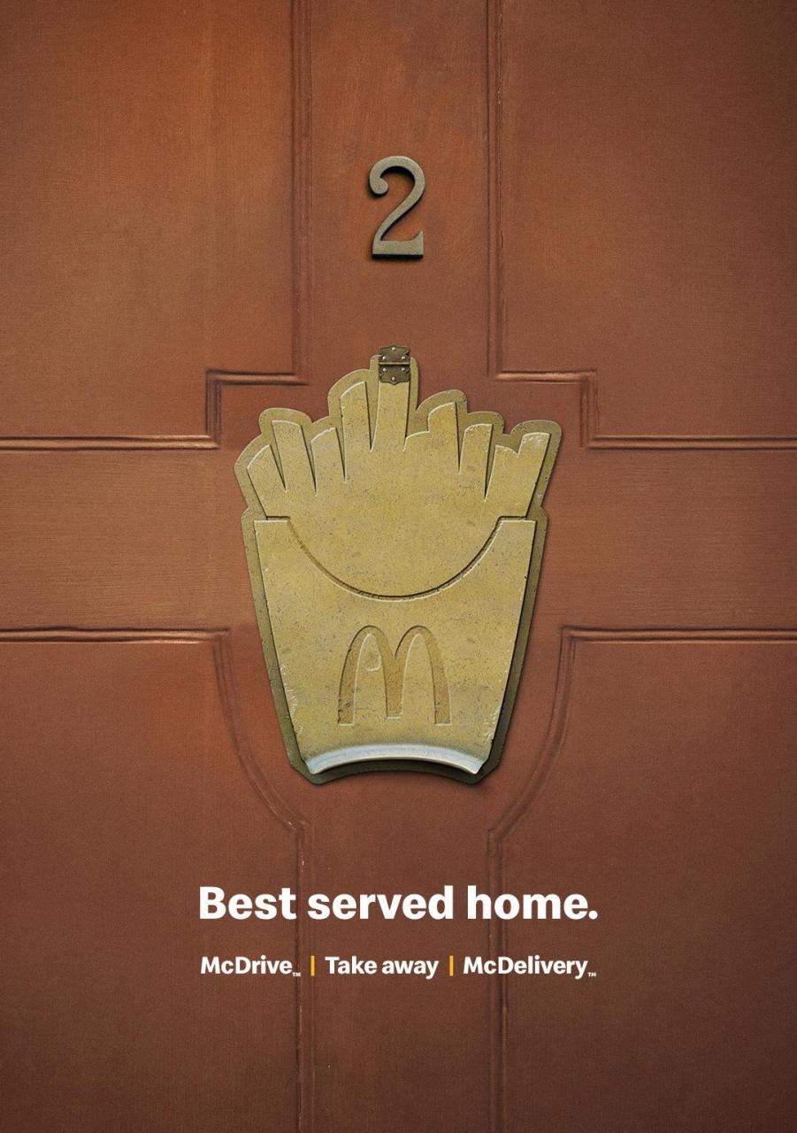 McDonald's: Best served home
